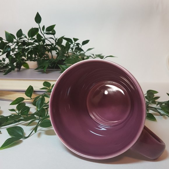 Starbucks 2014 Plum Purple Swirl Mug Teacup 2014 Starbucks Plum Purple Mug - Picture 12 of 13